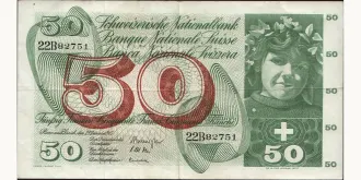 50 franc 1965