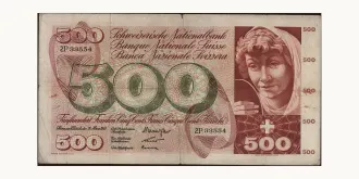 500 franc 1963