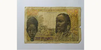 100 francs 1961