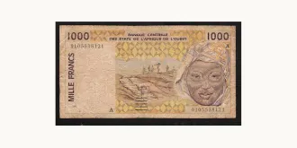 1000 francs 1991