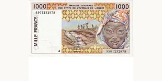 1000 francs 1995
