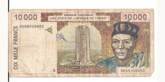 10000 francs 1997