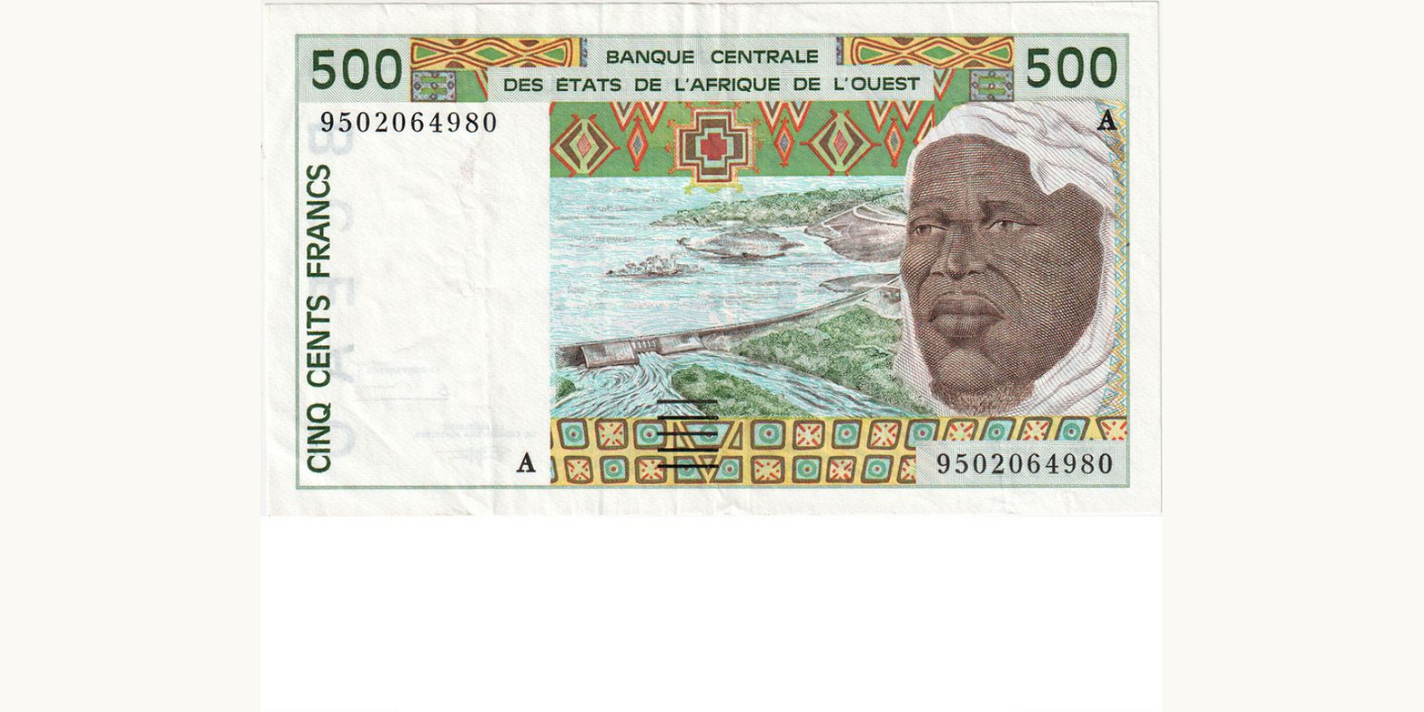 500 francs 1995