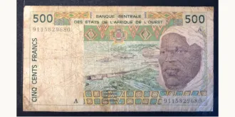 500 francs 1997