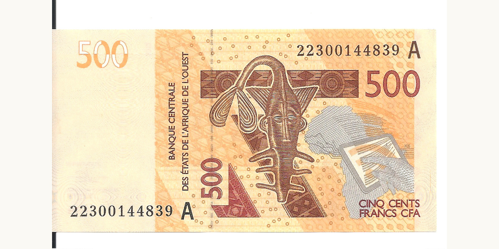 500 francs 2003