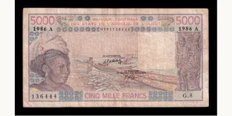 5000 francs 1986