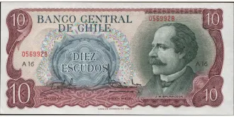10 escudos 1970