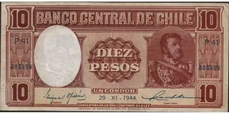 10 pesos 1944
