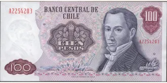 100 pesos 1977
