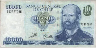 10000 pesos 1997