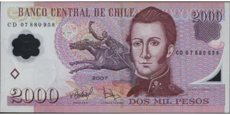 2007 pesos 2000