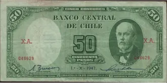50 pesos 1947