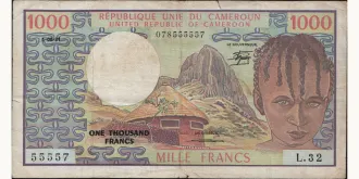 1000 franc 1981