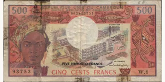 500 franc 1974