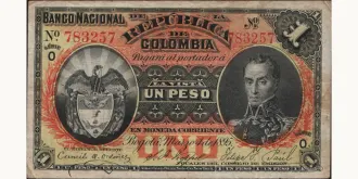 1 pesos 1895