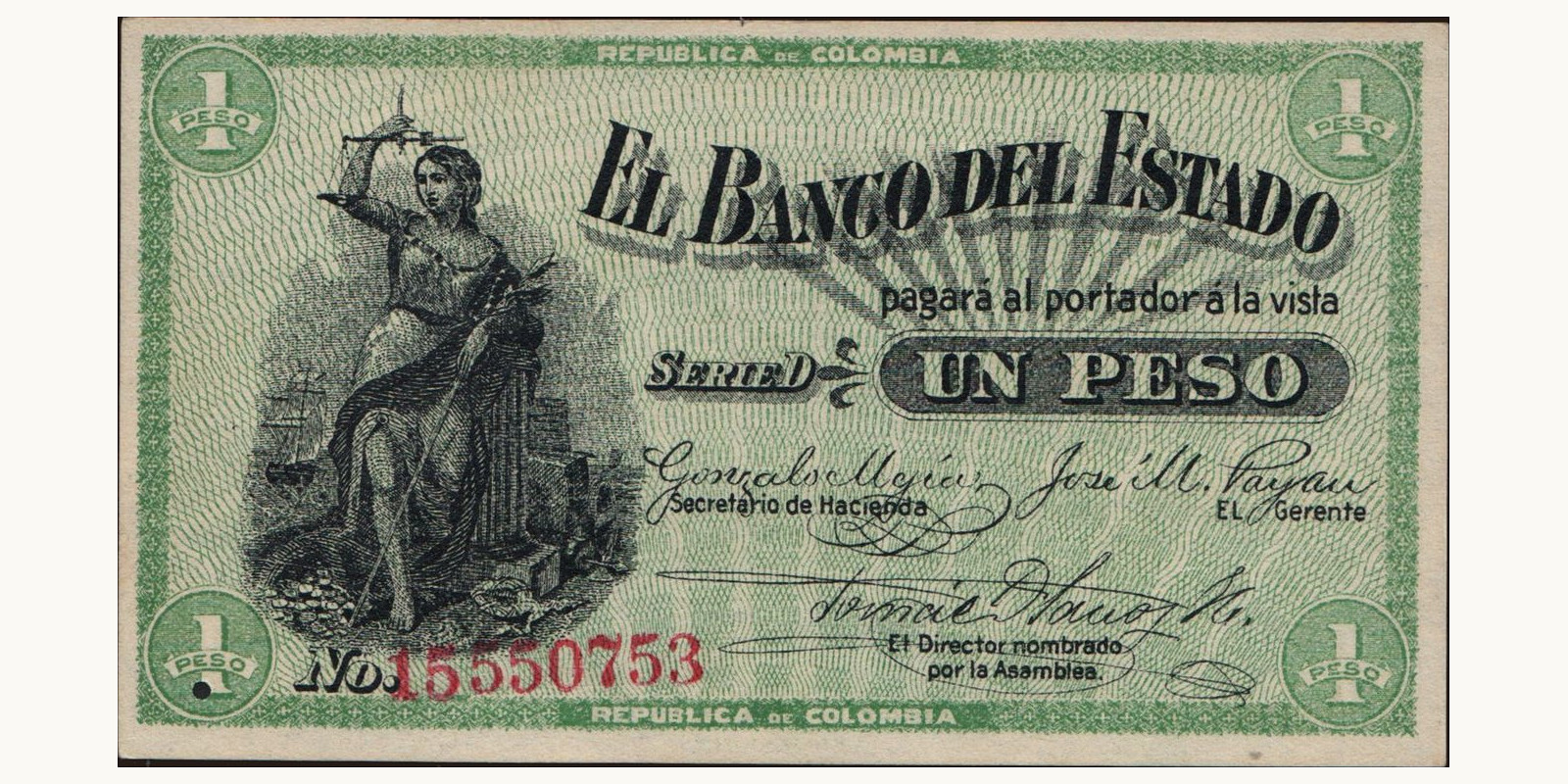 1 pesos 1900