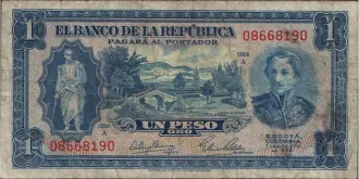 1 pesos 1953