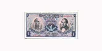 1 pesos 1967