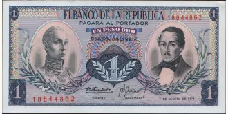 1 pesos 1973