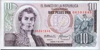 10 pesos 1978