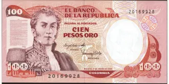 100 pesos 1983