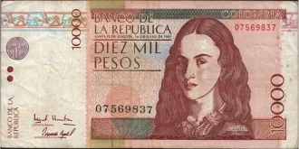 10000 pesos 1995