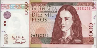 10000 pesos 1998