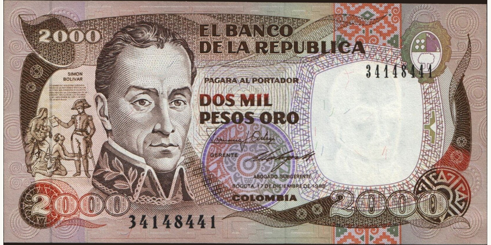 1988 pesos 2000