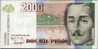 2000 pesos 1998
