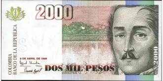 2000 pesos 1999
