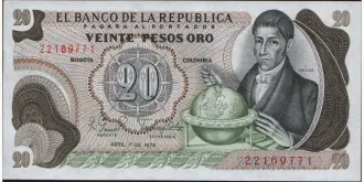 20 pesos 1979