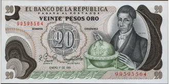 20 pesos 1981