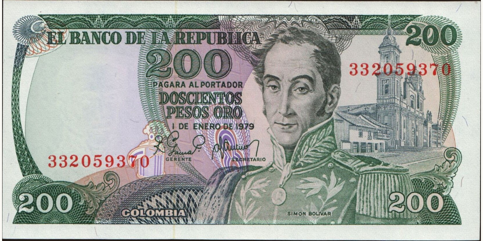200 pesos 1979