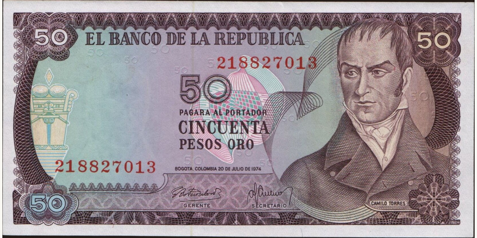 50 pesos 1974