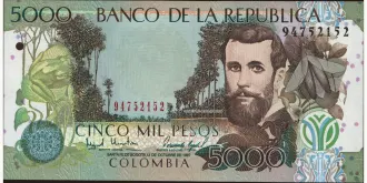 5000 pesos 1997