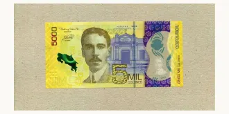 5000 colones 2018