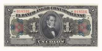 1 colones 1917
