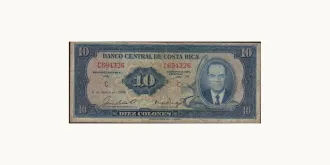 10 colones 1969