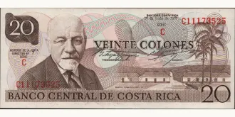 20 colones 1978