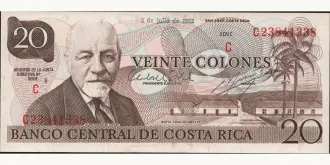 20 colones 1982