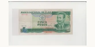 5 pesos 1991