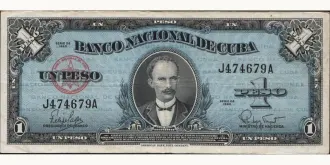 1 pesos 1960