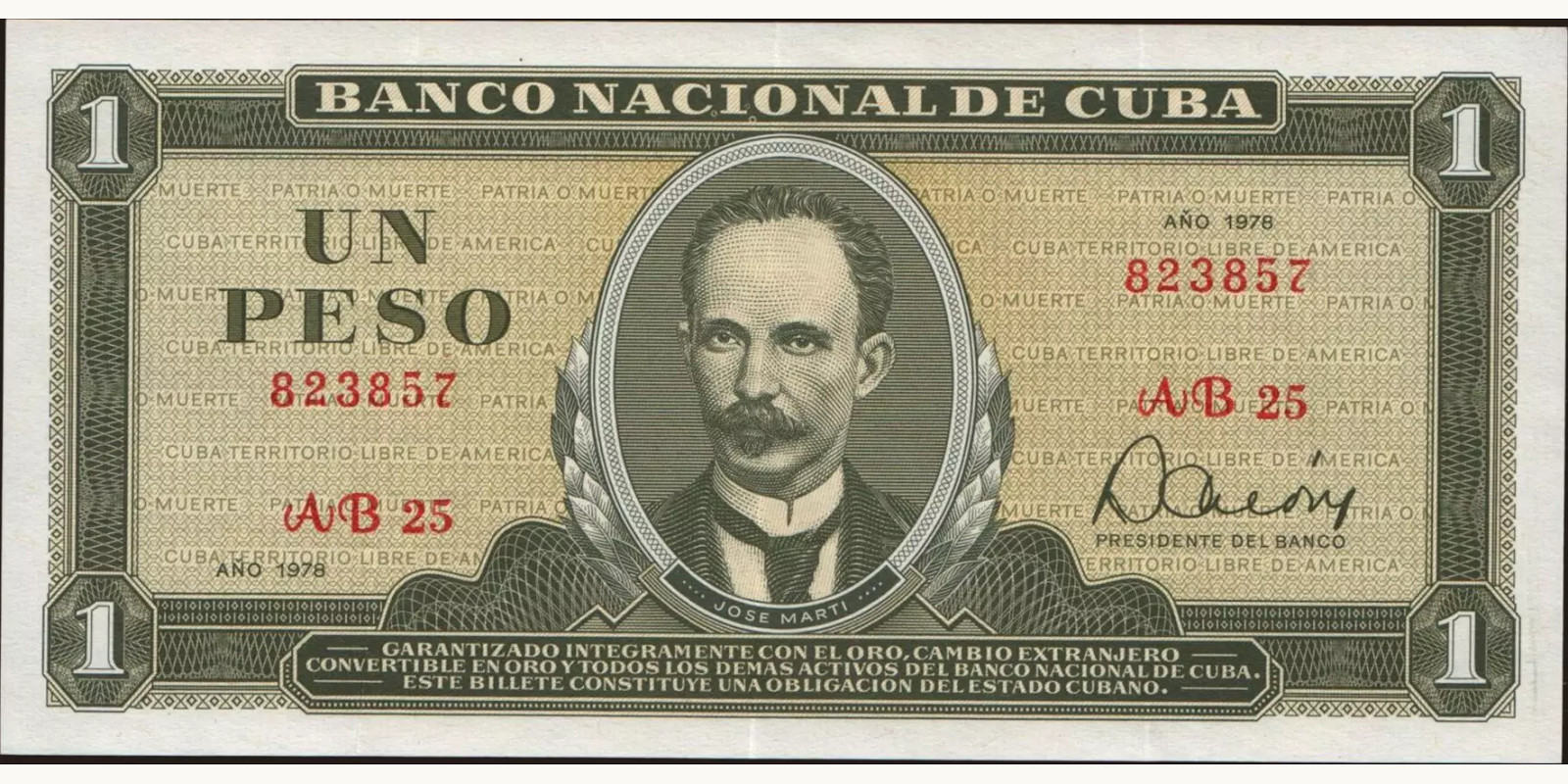 1 pesos 1978