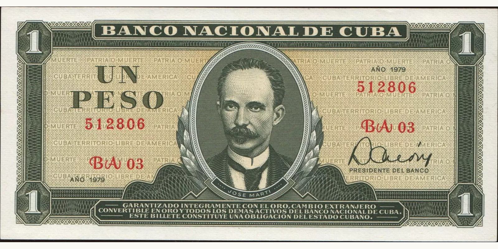 1 pesos 1979