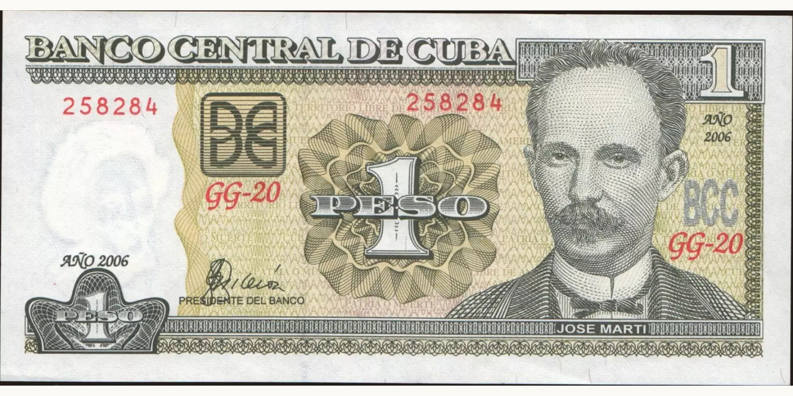 1 pesos 2006