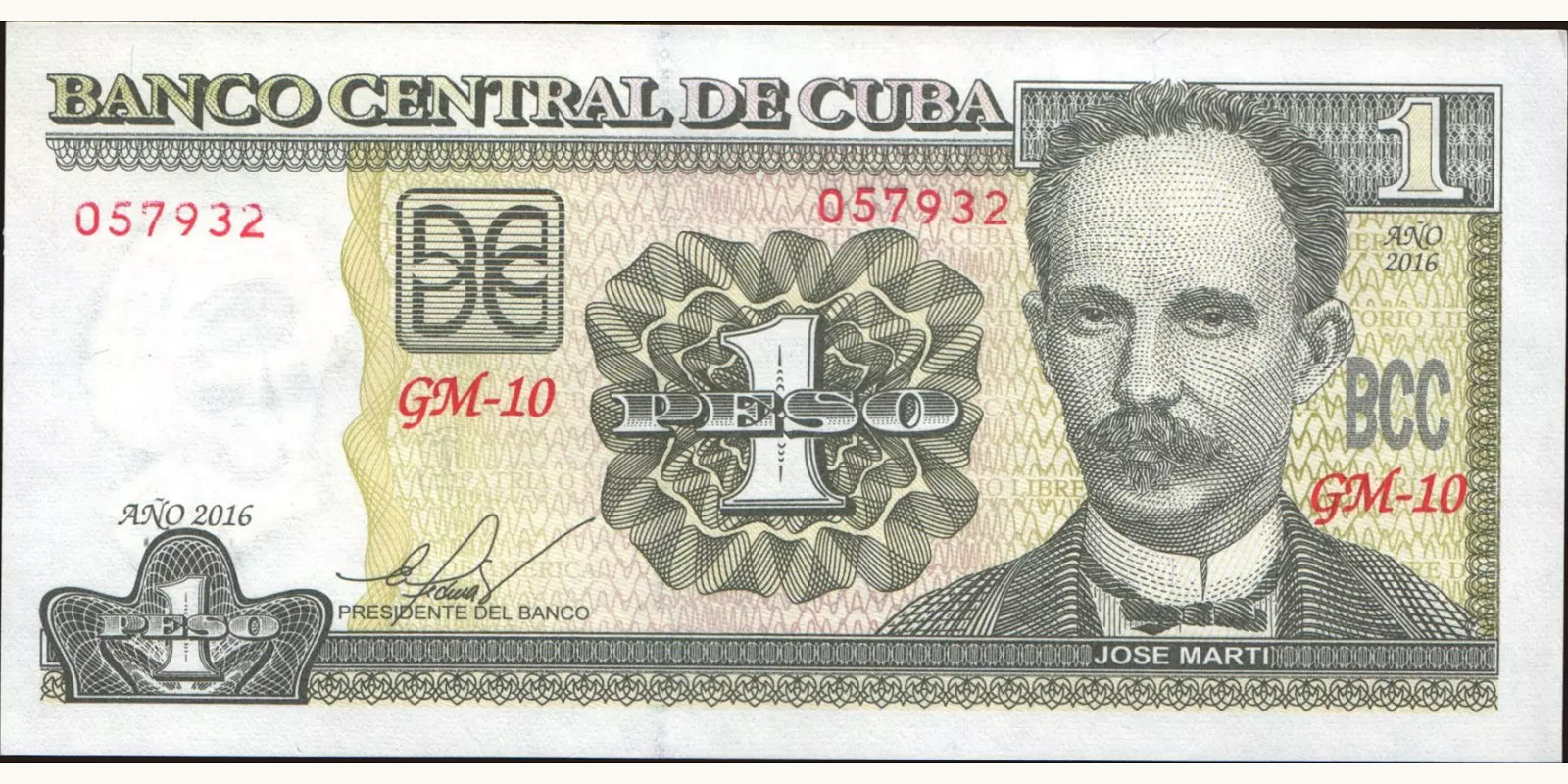 1 pesos 2016
