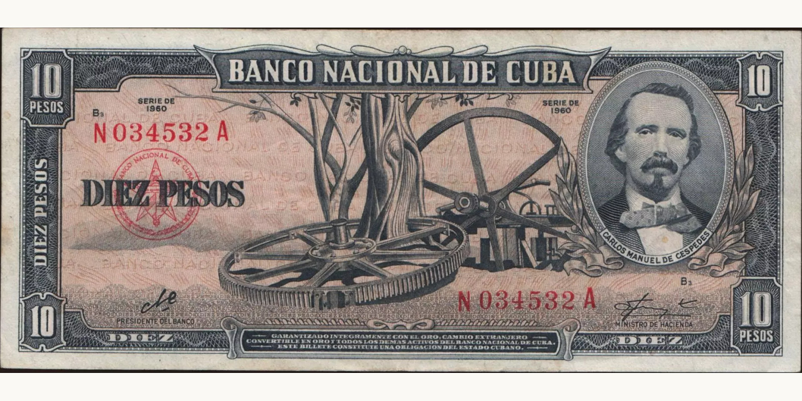 10 pesos 1960