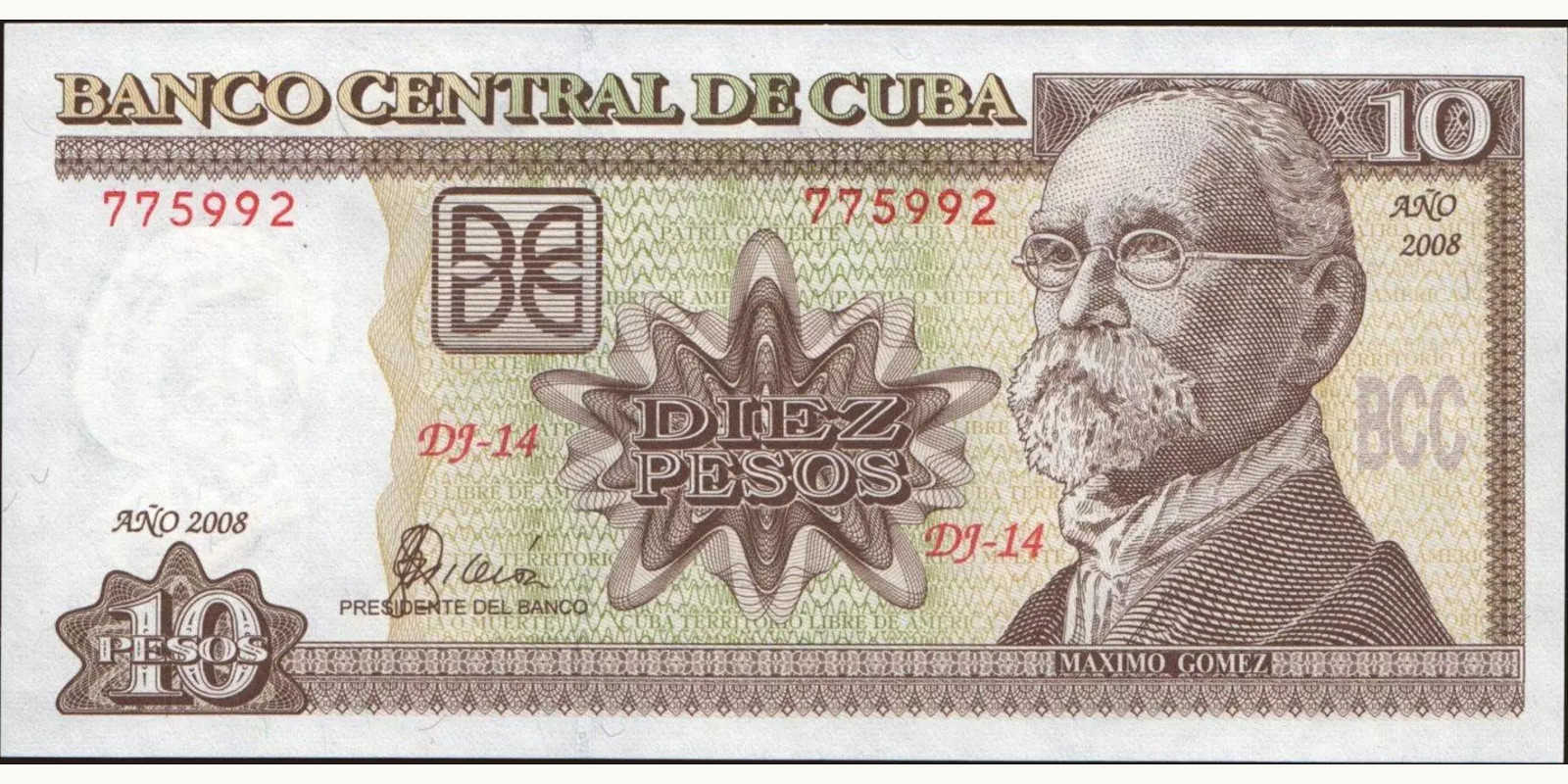 10 pesos 2008