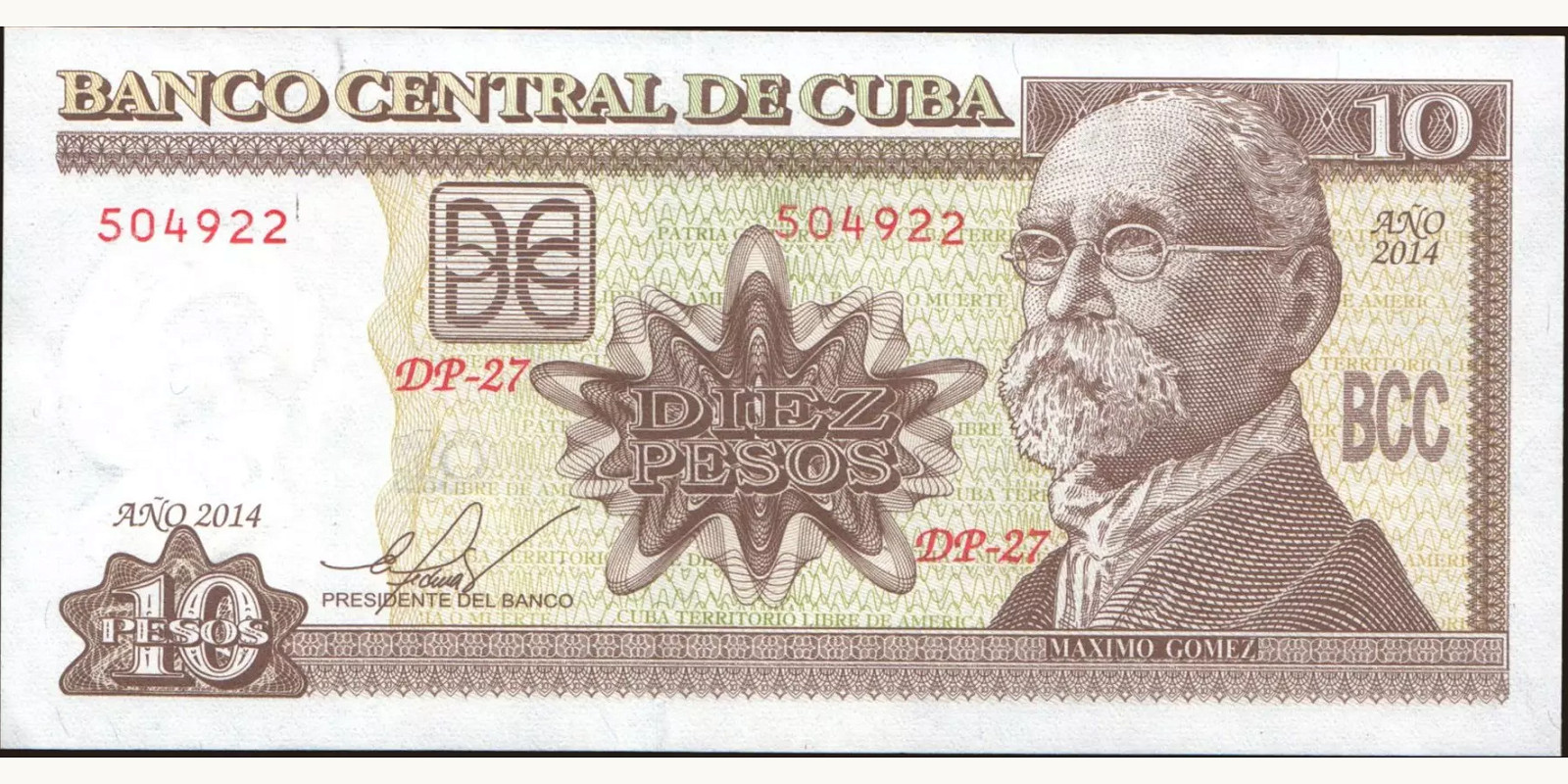 10 pesos 2014