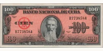 100 pesos 1959